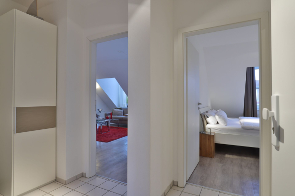 Sünnslag App.13/59 - Blick vom Eingang in die Wohnung