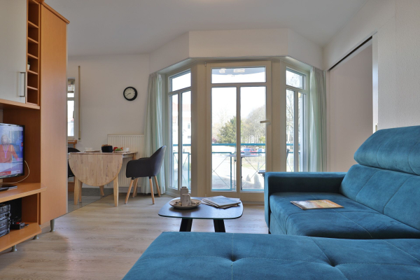 Haus am Meer, Whg.2 - Blick auf den offenen Wohn-/ Essbereich
