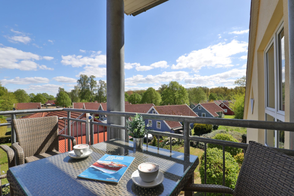 Godewind Whg.22 - Blick auf den Balkon und die Umgebung