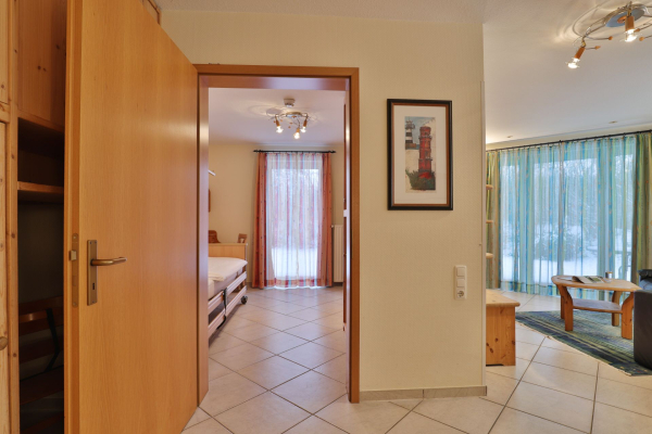 Waterkant 24 - Blick in das kleine Schlafzimmer