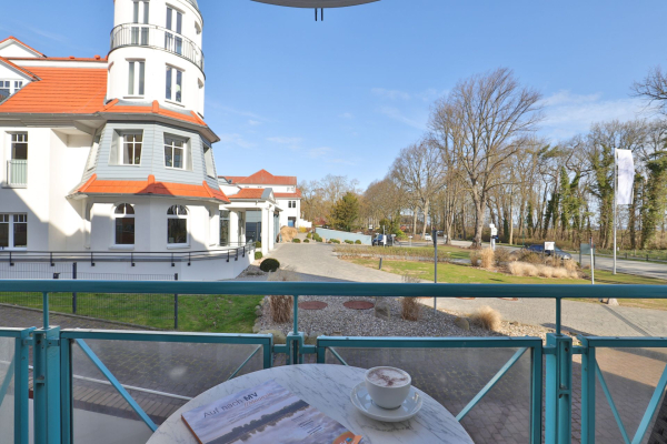 Haus am Meer, Whg.2 - Blick vom Balkon