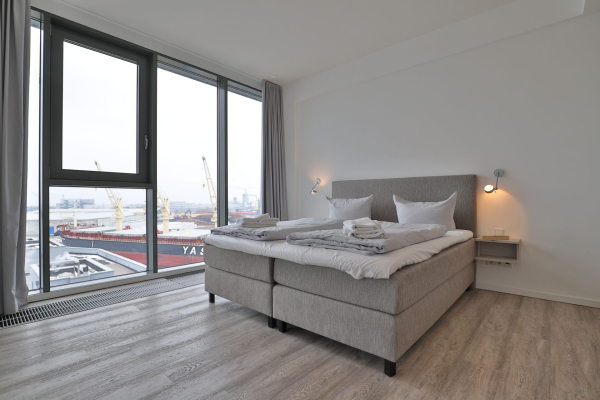 Ohlerich Speicher App.45 - Schlafbereich mit Doppelbett