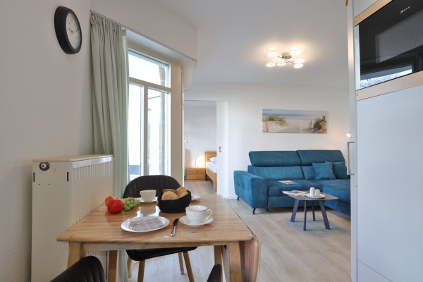 Haus am Meer, Whg.2 - Blick auf den offenen Wohn-/ Essbereich