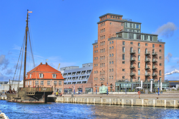 Ohlerich Speicher - Blick auf das wunderschöne Backsteingebäude