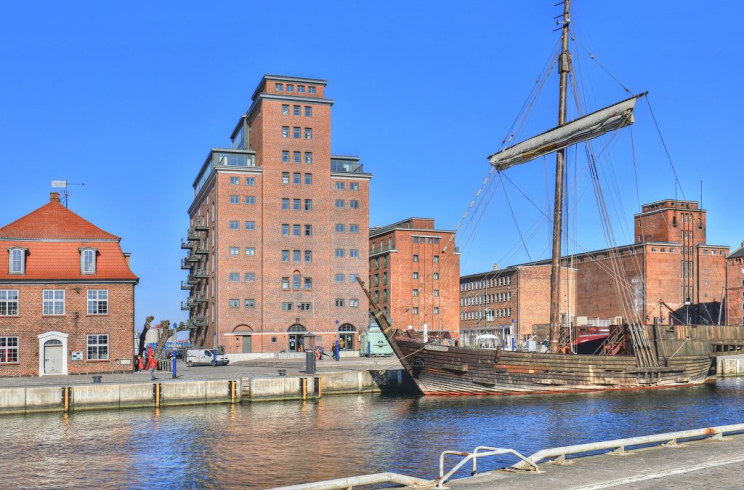 Ohlerich Speicher - Blick auf den historischen Speicher