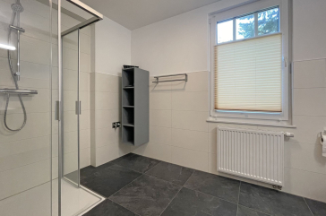 Waldfrieden Whg. 8 - Blick in das Tageslichtbad mit Dusche