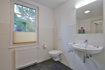 Waldfrieden Whg. 8 - Blick in das Tageslichtbad mit Dusche
