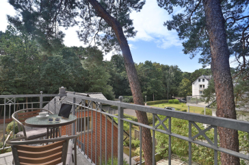 Waldfrieden Whg.6 - Blick auf den wunderschönen Balkon