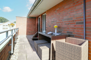 Goosbrink Whg. 19 - Blick auf die Dachterrasse