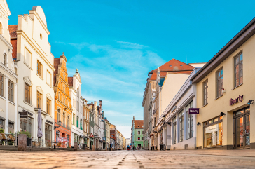 Hansestadt Wismar - Blick auf die Altstadt