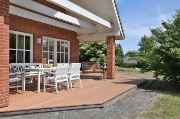 Landhaus Uhlenbusch - Blick auf die wunderschöne Terrasse