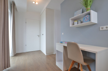 Ohlerich Speicher App. 33 - Blick in das 2. Schlafzimmer mit Arbeitsplatz