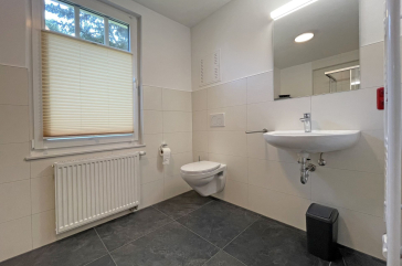 Waldfrieden Whg. 8 - Blick in das Tageslichtbad mit Dusche