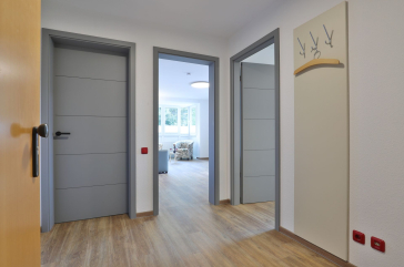 Waldfrieden Whg. 8 - Blick vom Eingang in die Wohnung