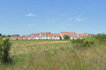 Sünnslag - Blick auf die Appartementanlage