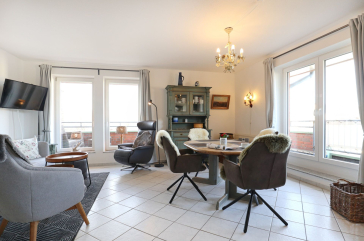 Goosbrink Whg. 30 - Blick auf den offenen Wohn-/ Essbereich