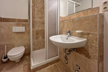 Dünenblick Whg.04 - Blick in das Duschbad