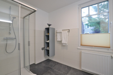 Waldfrieden Whg. 8 - Blick in das Tageslichtbad mit Dusche