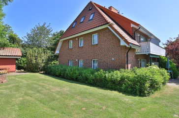 Seepferdchen - Blick auf das Ferienhaus