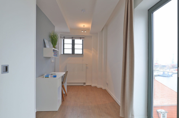 Ohlerich Speicher App. 33 - Blick in das 2. Schlafzimmer mit Arbeitsplatz