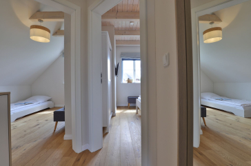 Lillesand - Blick in den Flur im Obergeschoss