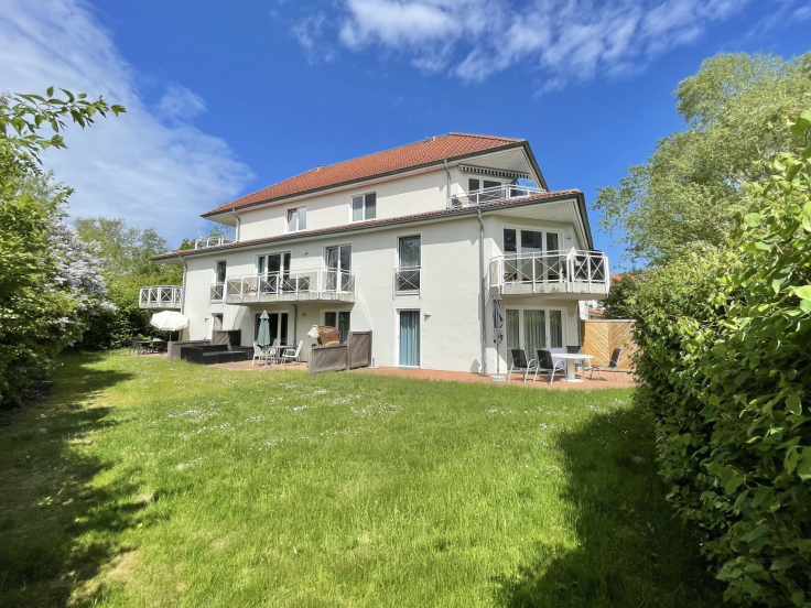 Waterkant - Blick auf das Appartementhaus