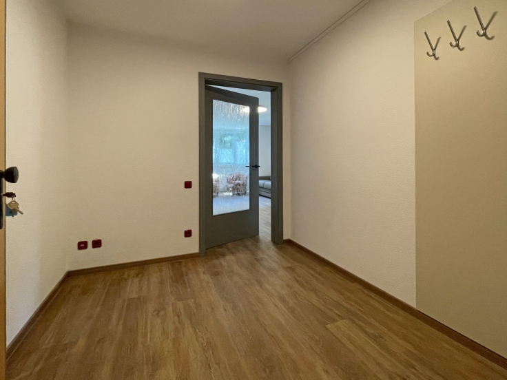 Waldfrieden Whg. 5 - Blick vom Eingang in die Wohnung