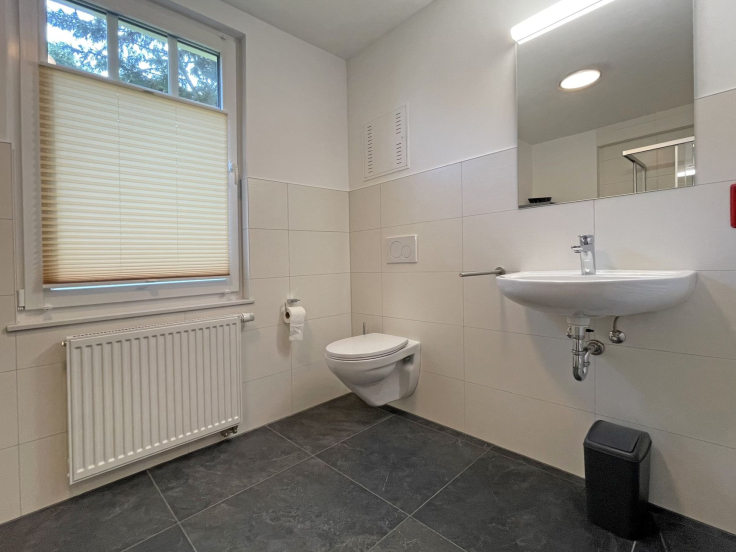 Waldfrieden Whg. 8 - Blick in das Tageslichtbad mit Dusche