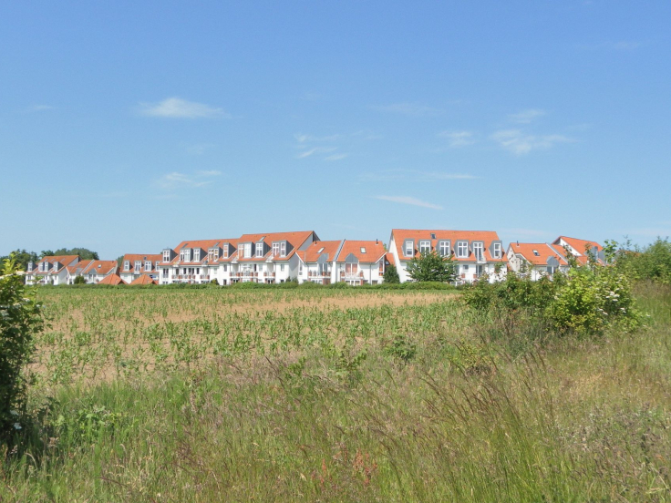 Sünnslag - Blick auf die Appartementanlage