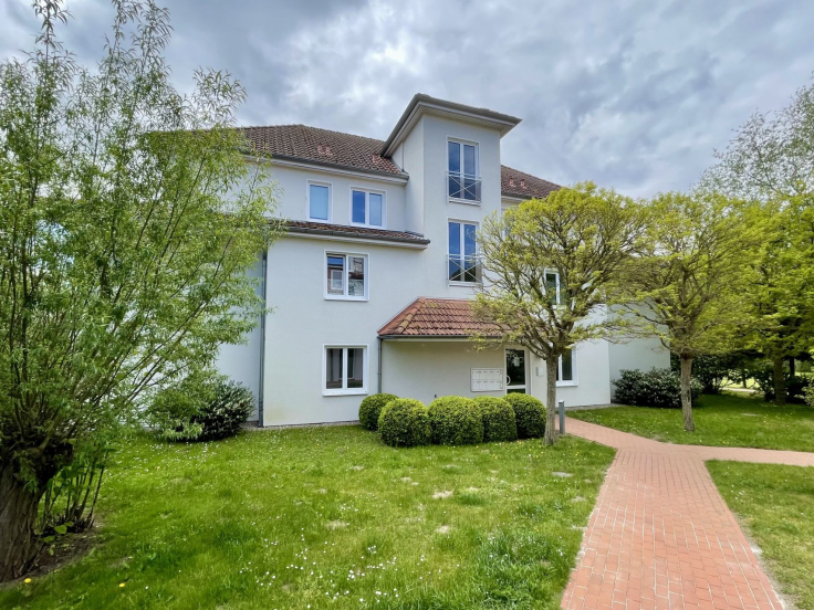 Waterkant - Blick auf das Appartementhaus