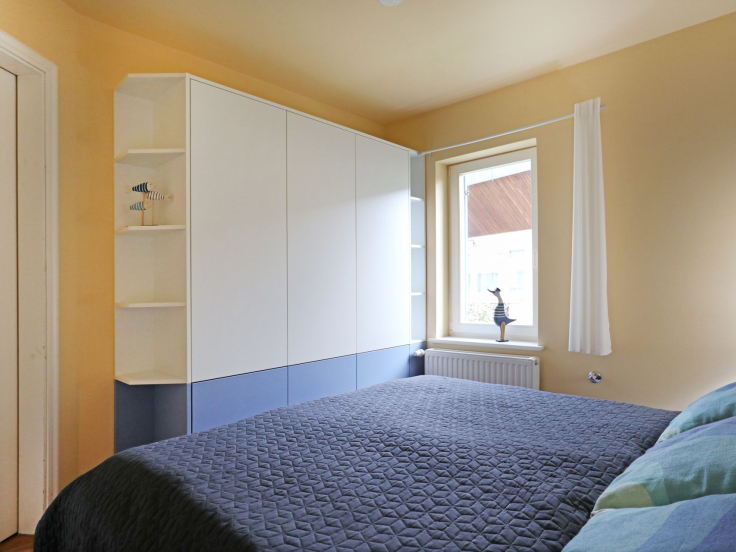 Mariannenweg 35, Haus Svea - Schlafzimmer mit Doppelbett