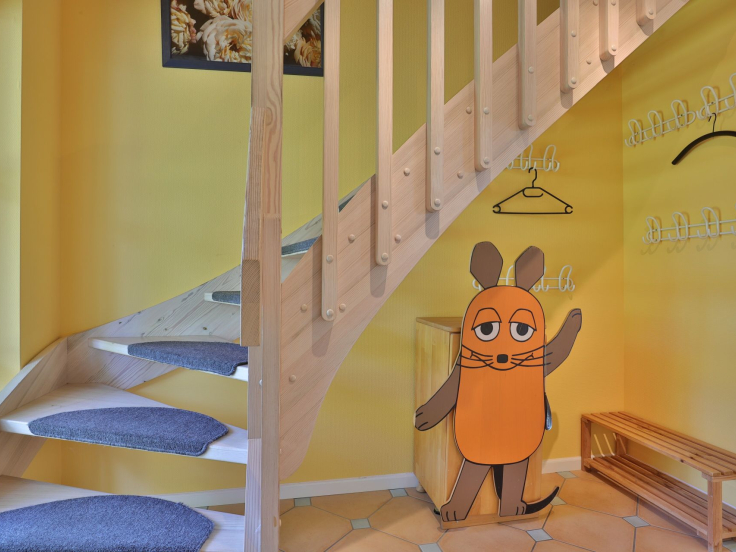 Landhaus Uhlenbusch - Blick auf die Treppe ins OG