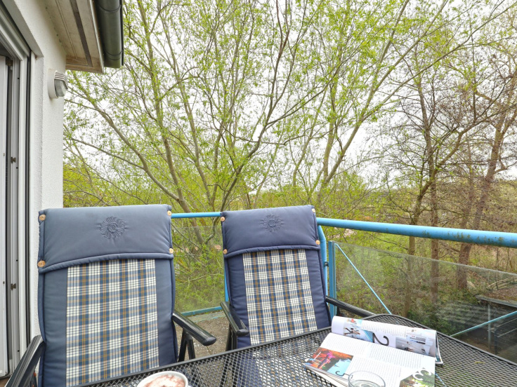 Residenz am Park App.13 - Blick auf den Balkon