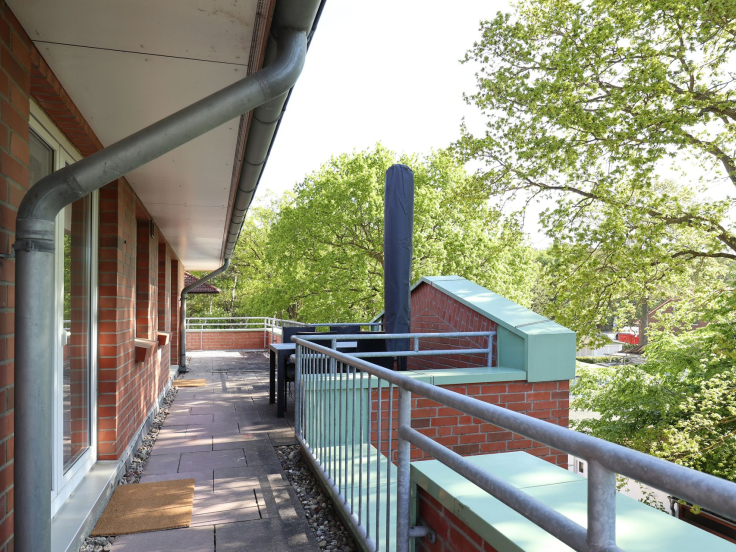 Goosbrink Whg. 19 - Blick auf die Dachterrasse