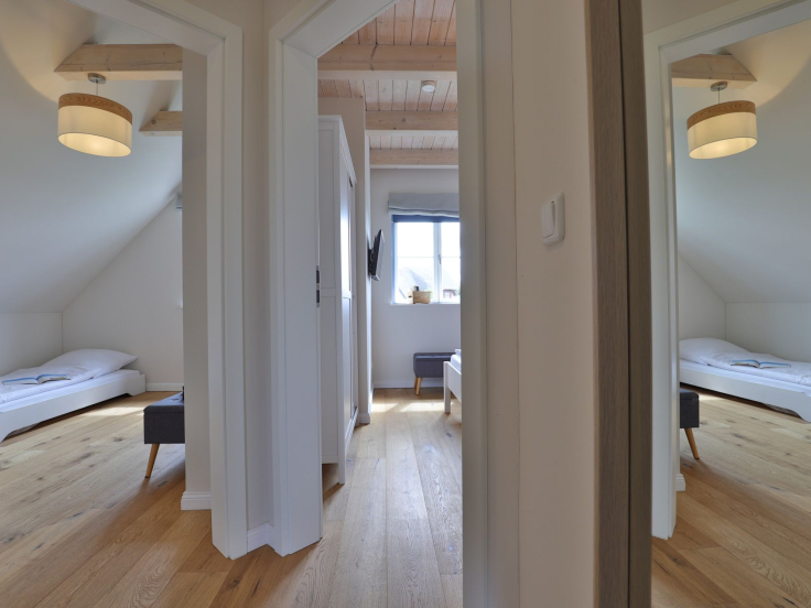 Lillesand - Blick in den Flur im Obergeschoss