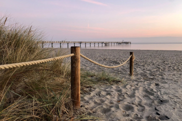 Ostseebad Boltenhagen - Blick auf die Seebrücke