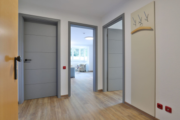 Waldfrieden Whg. 8 - Blick vom Eingang in die Wohnung