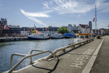 Hansestadt Wismar - Blick auf den Alten Hafen
