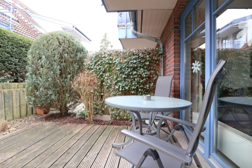 Papillon App.16/1 - Blick auf die Terrasse
