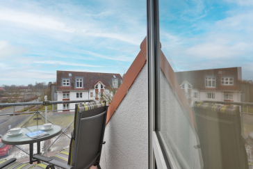 Sünnslag App.13/59 - Blick auf den Balkon