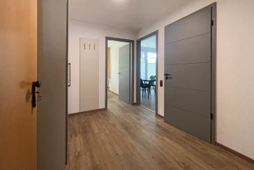 Waldfrieden Whg. 3 - Blick vom Eingang in die Wohung
