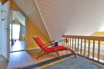 Landhaus Uhlenbusch - Blick auf die offene Galerie